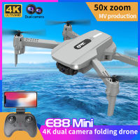 2021 New E88 Mini 4K HD Camera Real-time Transmission Wifi FPV Mini Foldable Helicopter Toys for Boy VS E525