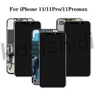 AAA +++ จอแสดงผลสำหรับ 11 11 Pro 11 Pro Max จอแสดงผล LCD Touch Digitizer Assembly True Tone ไม่มี Dead Pixel อะไหล่100 ทดสอบ