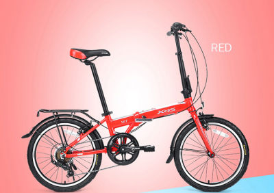 จักรยานพับได้ XDS 20นิ้ว เฟรมอลูมิเนียม X6 ultra light aluminium frame ระบบเกียร์ 6 Speed คุณภาพดีมาก ทนทานคุ้มราคามาก Premium Grade