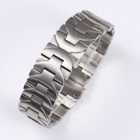 316L Stainless steel watch strap 24mm watchband for Panerai PAM111 PAM441 watch band Curved solid metal bracelet for men