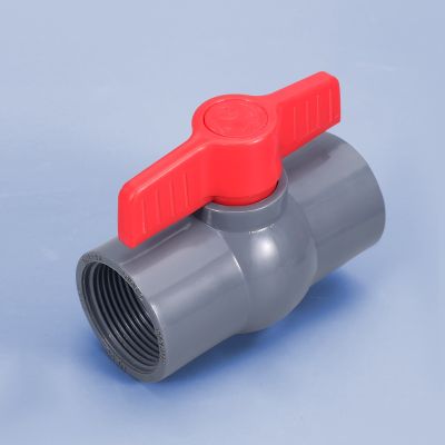 ◇✒™ 1PCS PVC Pipe Union Valve Water Pipe Fittings Ball Valve Garden Irrigation Pipe Connector Aquarium Adapter 20/25/32/40/50mm