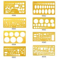 【CC】●✈  XRHYY Chart Drafting Template Ruler Measuring Student School Product Lab Scientific Supplies