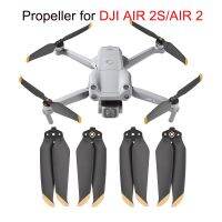 ใบพัดสำหรับ DJI Mavic Air 2 /Air 2S เสียงรบกวนต่ำอุปกรณ์ประกอบฉาก7238ใบมีดพับได้ปลดเร็วอุปกรณ์แถบเทปมายากล