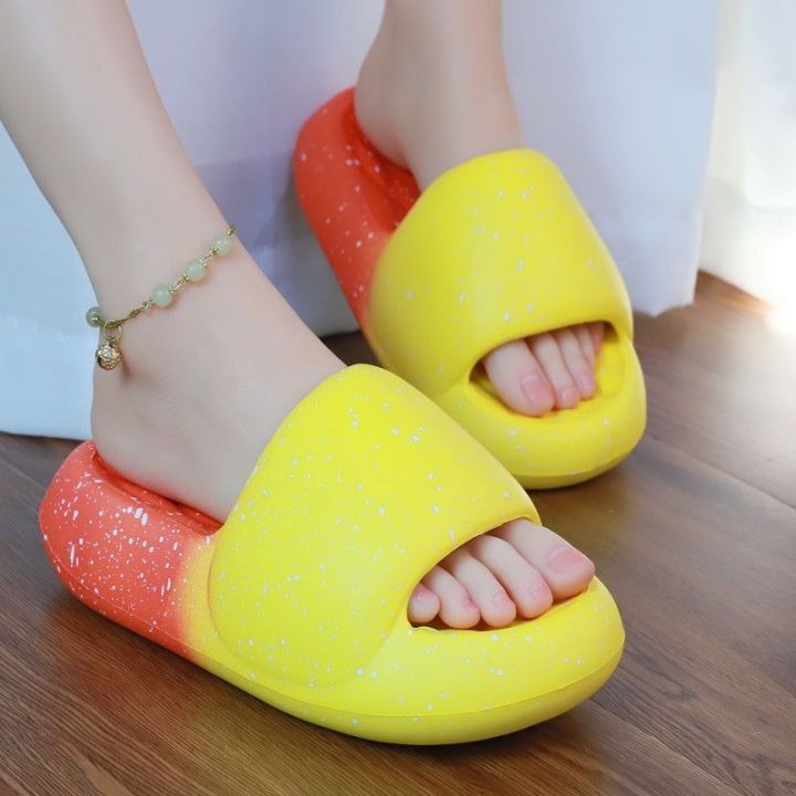 hot-sale-korean-version-of-slippers-womens-fashion-matching-all-match-muffin-thick-bottom-increased-non-slip-casual-comfortable-sandals-and-sweet