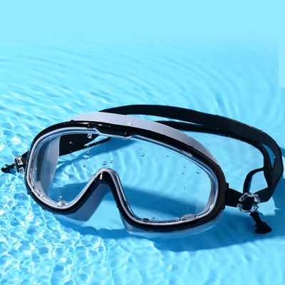 แว่นตาว่ายน้ำแว่นว่ายน้ำมืออาชีพผู้ชายแว่นตาปรับได้ป้องกันหมอก UV สำหรับดำน้ำกันน้ำสำหรับผู้หญิง