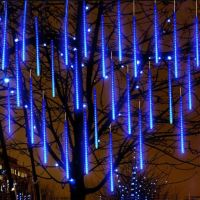 Meteor Shower Rain Tubes Led Light Lamp Waterproof Holiday Decoration Christmas String Light