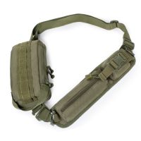 【YF】 EDC Sling Chest Pack Unisex Multifunction Molle Hip Waist Bag Camping Outdoor Storage Pouch Shoulder Strap Sundries