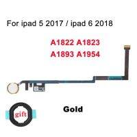 1ชุดคุณภาพสูงบ้านพร้อมชิ้นส่วนซ่อมสายเคเบิลงอได้สำหรับ Ipad 5 6 2017 2018บ้านพร้อมกุญแจอ่อน3สี