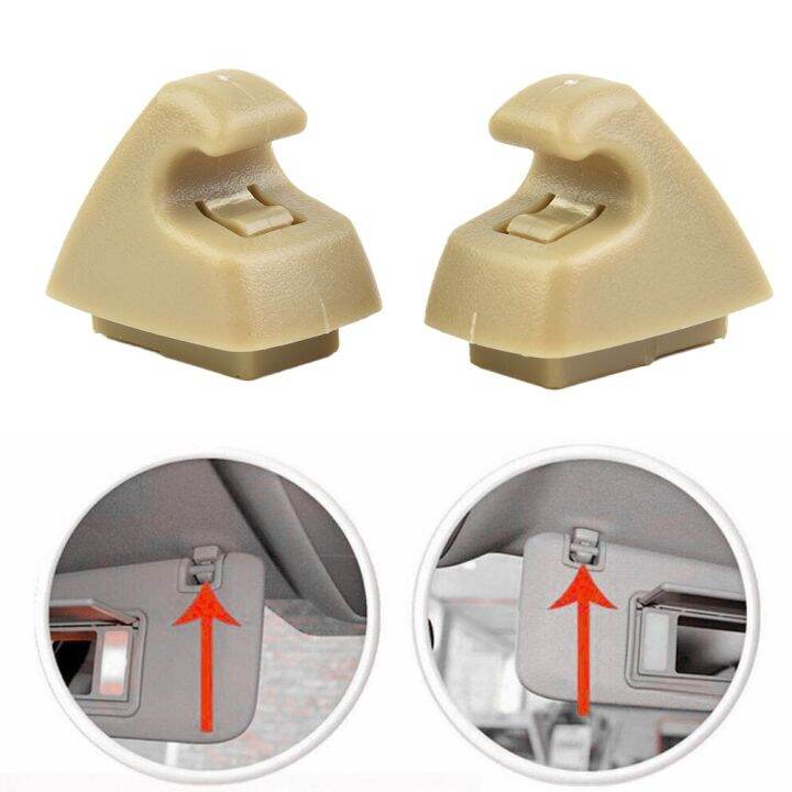 Useful Sun Visor Support Clip Replacement Support 95994975 Left& Right ...