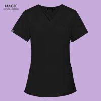 Casual Jogger Tops Hotel Workwear nursing Nursing Scrub Tops Unisex Vet Dentist Overalls Pet Groming Shop Working Clothes Blouse