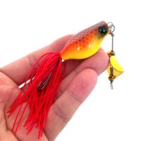 เหยื่อผิวน้ำตกปลาช่อน Tomyum Fishing เหยื่อใบพัด รูปร่างฉลาม 4.0 cm. 10.0 g. ส่งไว