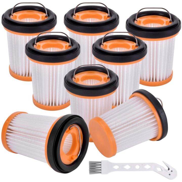 8-pack-replacement-fabric-vacuum-filter-for-shark-ion-w1-s87-cordless-handheld-vacuum-wv200-wv201-wv205-wv220