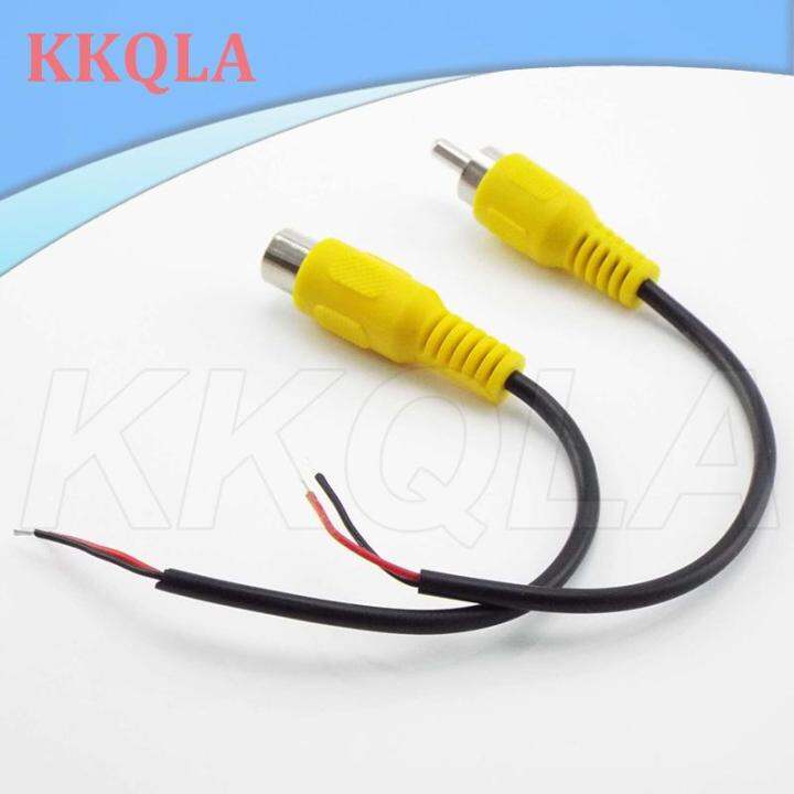 qkkqla-15cm-2pin-car-rca-female-male-audio-cable-av-single-video-stereo-connector-extension-wire-lead-diy-repair-wire