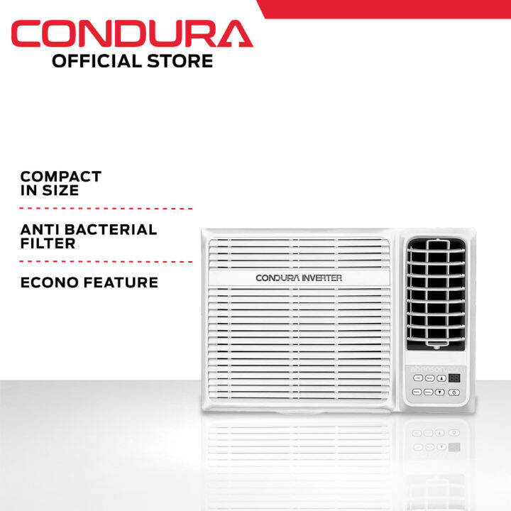 Condura Compact Inverter, 1.0HP Window Air Conditioner Lazada PH