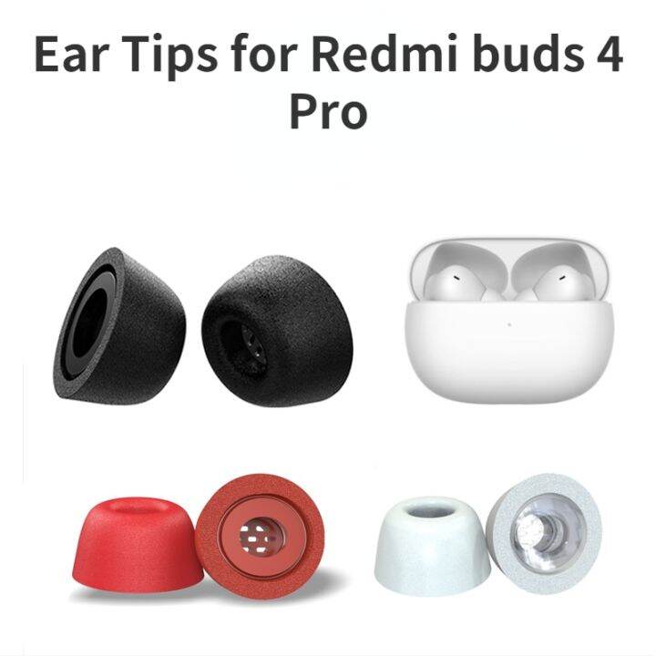 โฟมจำรูปปลายหูสำหรับ-redmi-buds-4-pro-ตัดเสียงรบกวนหูฟังโฟมกันลื่นสำหรับหูฟัง-redmi-buds-4-pro-หลีกเลี่ยงการตก