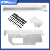 WDPlanet ภายใต้เครื่องยนต์ป้องกันบังโคลนกันแคร้งอลูมิเนียมสำหรับนิสสัน350Z