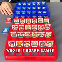 Who Is It Classic Board Games Interactive Memory Kids Funny Family Guessing Montessori Antistress Children Educational Toy Gift