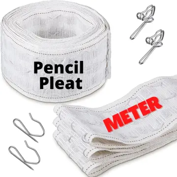 1 Pencil Pleat Curtain Heading Tape