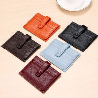 Genuine Leather Card Holders high capacity luxury design small wallet famous nd Cowhide ID Card Wallets business card bag