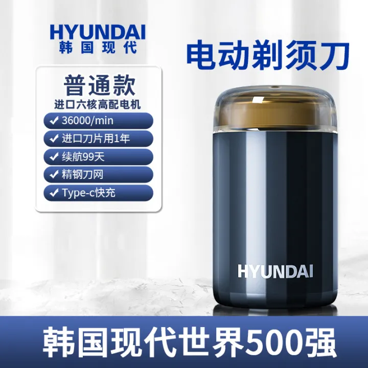 Korea Hyundai Rechargeable Mini Shaver New Men's Razor Birthday ...