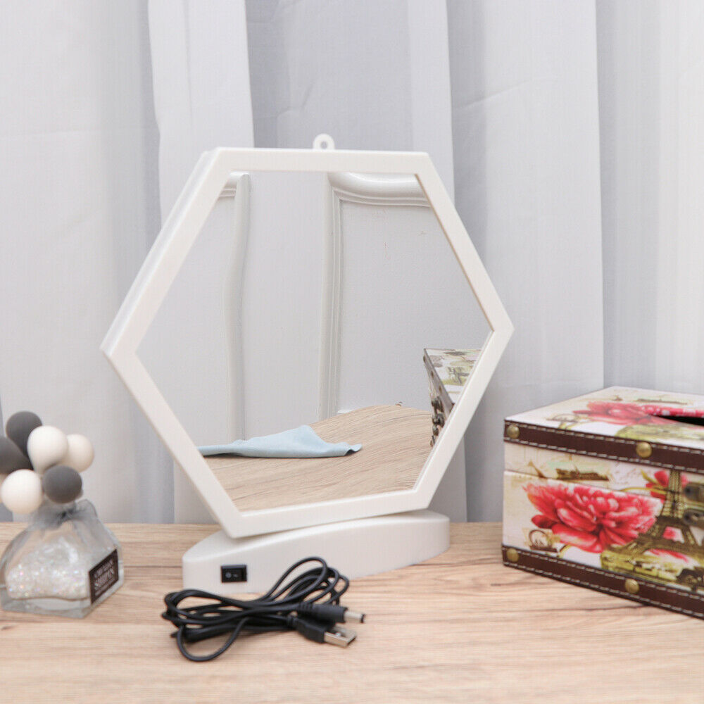 Infinity Night Lamp Hexagon USB Mirror Light Tunnel Lamp for Bedroom Home 
