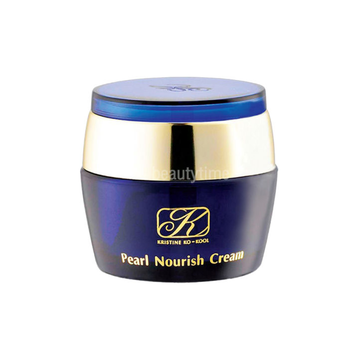 kristine-ko-kool-pearl-nourish-cream-ครีมไข่มุกคังเซน-1-กระปุก