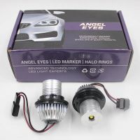 Fsylx 10W 6000K นำนางฟ้าตาสำหรับ Bmw E60ไฟมาร์กเกอร์ Led ไฟหน้าฮาโลสำหรับ Bmw E39 E53 E65 E66 E61 E63 E64 E87แต่งรถ