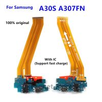 เหมาะสำหรับ Samsung A30S A307แท่นชาร์จ USB A307FN บอร์ดพอร์ตตัวเชื่อมต่อเมนบอร์ดหลักเฟล็กซ์