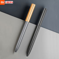 Xiaomi BEIFA หมุนอลูมิเนียมโลหะเข้าสู่ระบบเจลปากกาธุรกิจหรูหราปากกาลูกลื่นเรียบเขียนสำนักงานเครื่องเขียนของขวัญ