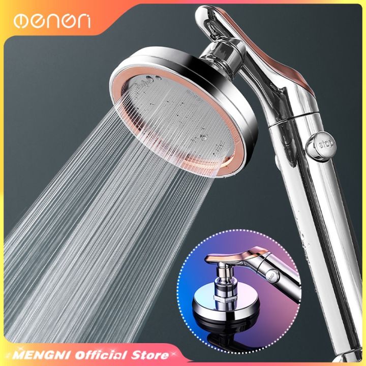 mengni-luxury-high-pressure-shower-head-stainless-steel-one-key-stop-water-bathroom-accessories-bathroom-accessories-sets-showerheads