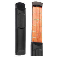 Pocket Acoustic Guitar Practice Tool 6 String Fingerboard 6 Fret Chord Trainer แบบพกพาเริ่มต้นกีตาร์ Lover