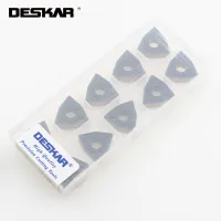 10PCS DESKAR WNMG080404 WNMG080408 WNMG080412 HQ TM CQ PR CM PM ZM R S L S LF9218 CNC เครื่องมือกลึงคาร์ไบด์แทรกเครื่องตัดกลึง