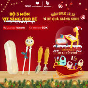 Set Đũa tập ăn cho bé Belly Baby Vịt Vàng