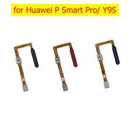 ตัวเชื่อมต่อเครื่องสแกนลายนิ้วมือสำหรับ Huawei P Art Pro/ Y9s ชิ้นส่วนซ่อมสายเคเบิลงอได้ Id แบบกุญแจ