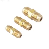 ❣☎ Fit Tube OD 1/8 3/16 1/4 5/16 3/8 1/2 5/8 Straight Brass SAE 45 Degree Pipe Fitting Adapters Connectors 229PSI