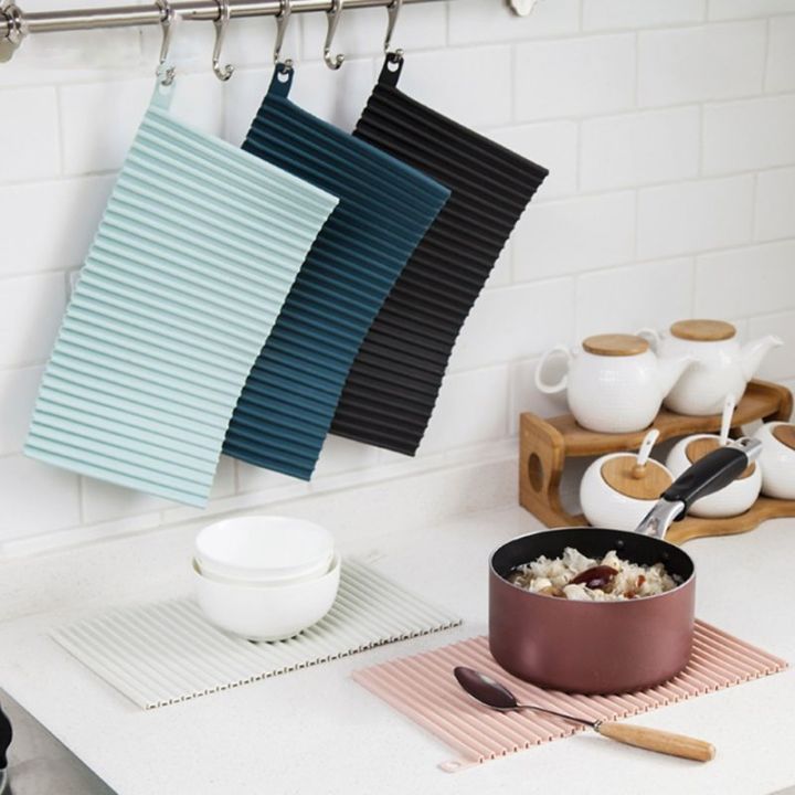 silicone-dish-drying-mat-heat-resistant-table-placemat-kitchen-pad-for-dish-cups-non-slip-pot-holder