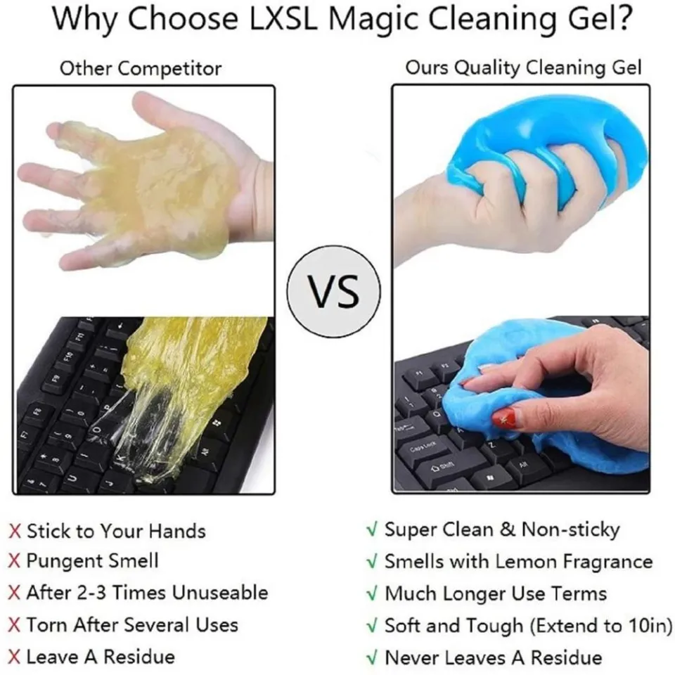 Cleaning Gel Car Super Clean Gel Keyboard Cleaner Glue Air Vent