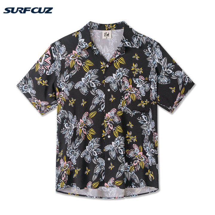 surfcuz-hawaiian-shirts-for-men-short-sleeve-regular-fit-thin-beach-aloha-shirt-floral-summer-casual-button-down-shirts