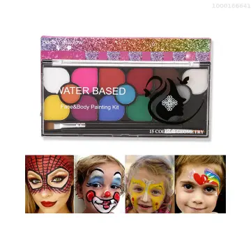 Professional Body Art Face Painting Kit Water Based Removable Body