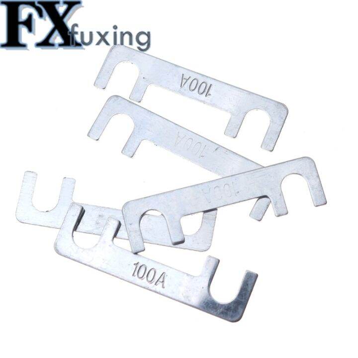 yf-๑-2-5pcs-fuse-flat-plate-type-32v-fork-battery-car-modification-30a-40a-50a-100a