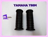 #ยางพักเท้าหน้า(สีดำ) // YAMAHA Y80M Front​ Foot​ Peg​ Set (Black)