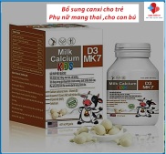 Viên Uống Canxi dạng Sữa Canxi Milk Calcium Kid D3MK7 Thành Phần Calci