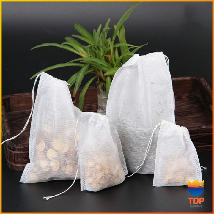 top-ถุงยาต้ม-ถุงผ้าไม่ทอแบบใช้แล้วทิ้ง-ถุงชา-disposable-non-woven-bag