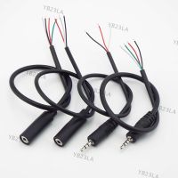 25CM 2.5mm Male Female Plug Mono 3pole 4pole Stereo Audio Wire Connector 3pin Extension DIY Audio Repair Cable AdapterYB23TH