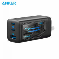 Anker หัวชาร์จเร็ว GaN 65W สำหรับ MacBook Pro/air,Galaxy S20/S10, Dell XPS 13, Note 20/10 +, iPhone 12 /Pro/mini,iPad Pro,พิกเซลและอื่นๆ