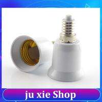 JuXie store E14 To E27 Lamp Holder Converter 220V Fireproof Socket Base Converters Light Bulb Adapter Lighting Accessories