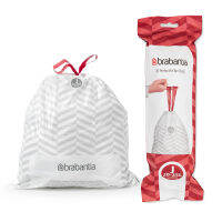 Brabantia ถุงขยะ สำหรับถังขยะขนาด 23 ลิตร จำนวน 3 แพ็ค(60ใบ) Perfect Fit Bags Code J 23Litre, for BO Pedal Bin 23L- 3 Rolls 60 Bags