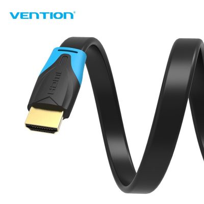 Vention HDMI to HDMI Cable Flat HDMI2.0 Cable Male to Male 4K*2K 18Gbps Supports Ethernet  3D  4K Video for HDTV PS3/4 1m2m3m10m