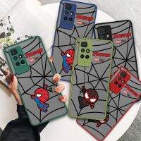 ที่ครอบสำหรับ Xiaomi Redmi 10 9 8 7 6 5 4 Pro 5A 5Plus 4A K20 K40 4X นิ่มกันกระแทก Spiderman Marvel