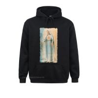 Sudadera con capucha para hombre, prenda deportiva masculina de manga larga con estampado de la Virgen María, impresión en 3D divertida de la serie Our Lady Of Fátima